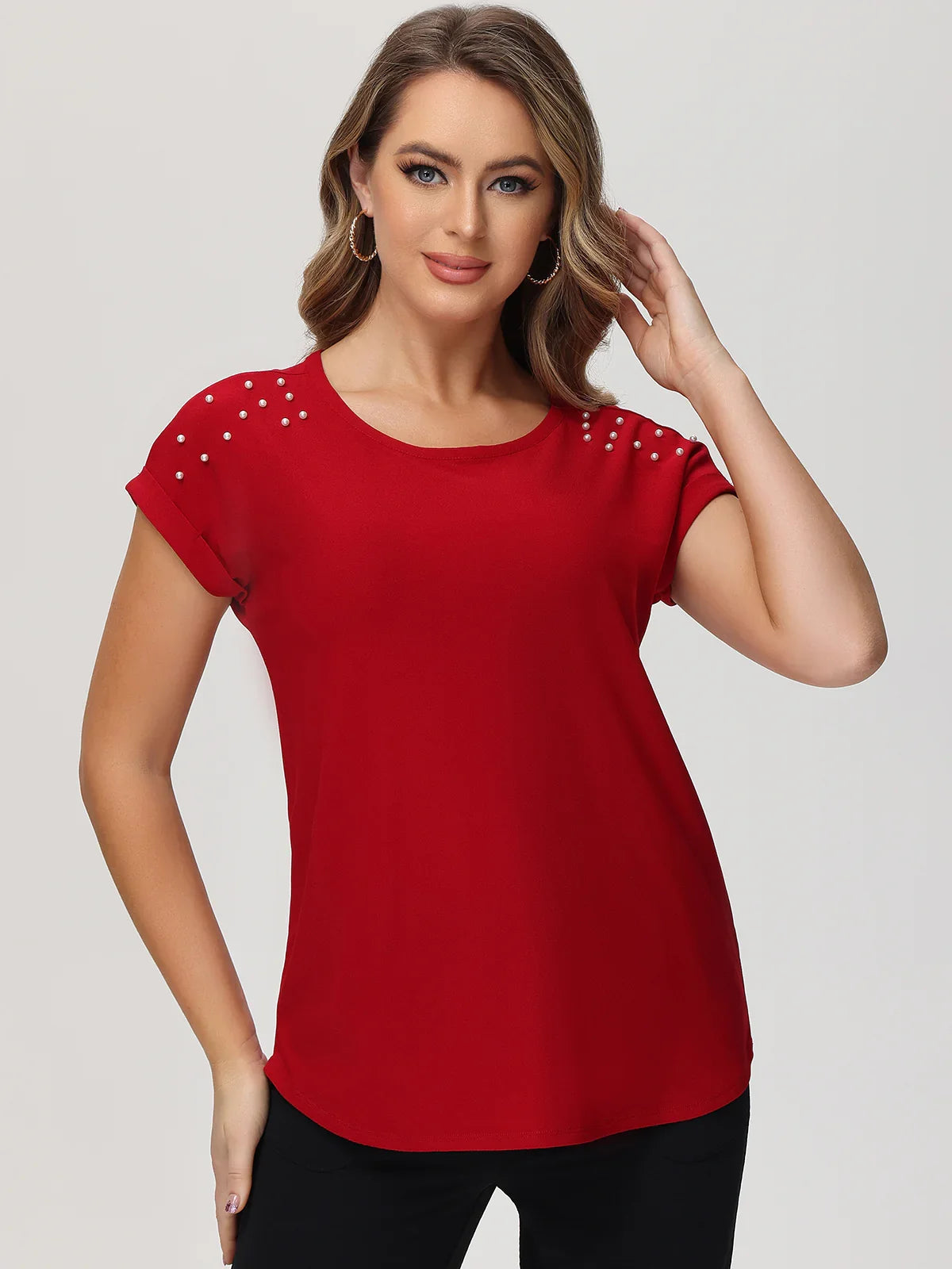 Pearl Dolman Sleeve Cool Feel Top