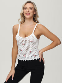 Floral Embroidery Camisole
