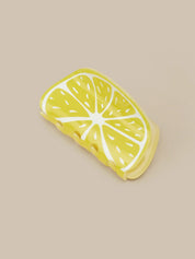 Lemon Slice  Claw Hair Clips
