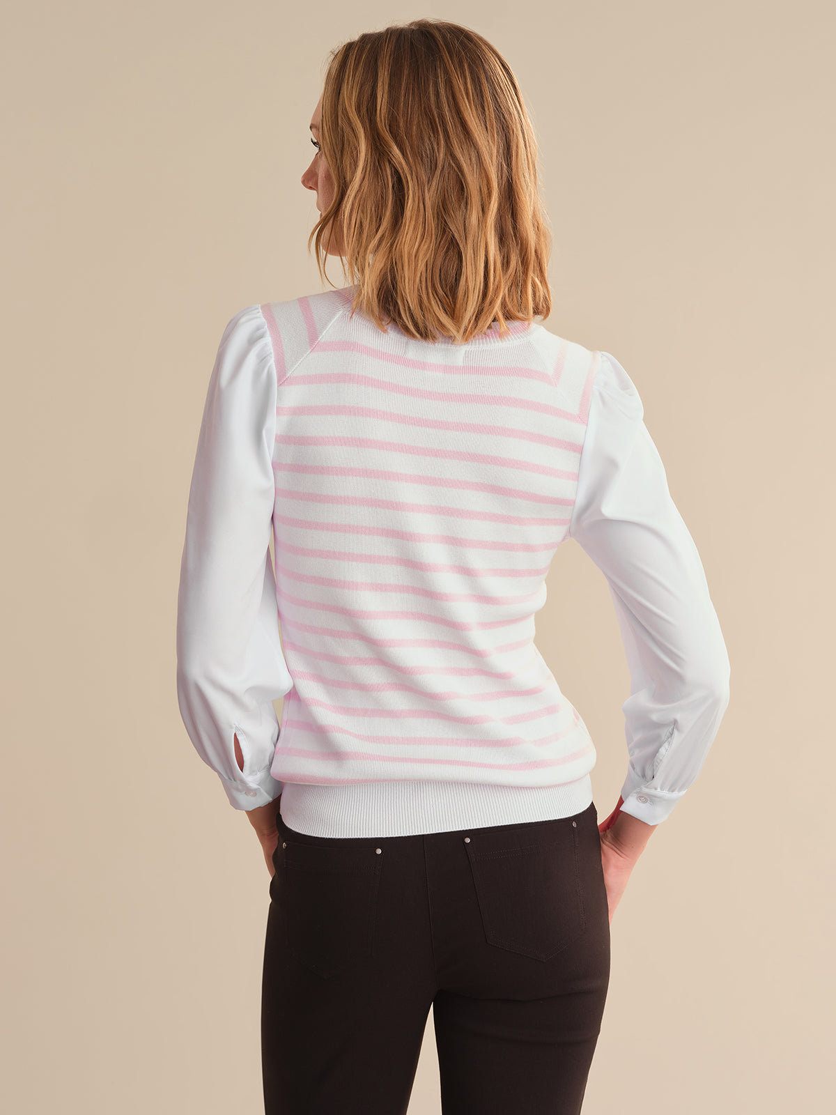 Madison Mixed Media Sweater