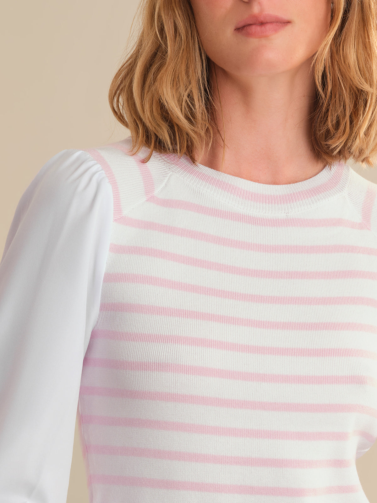 Madison Mixed Media Sweater