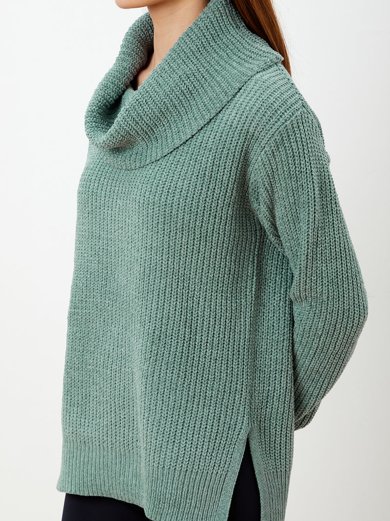 Chenille Turtleneck Sweater