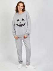 Jack O Lantern Graphic Sweatshirt