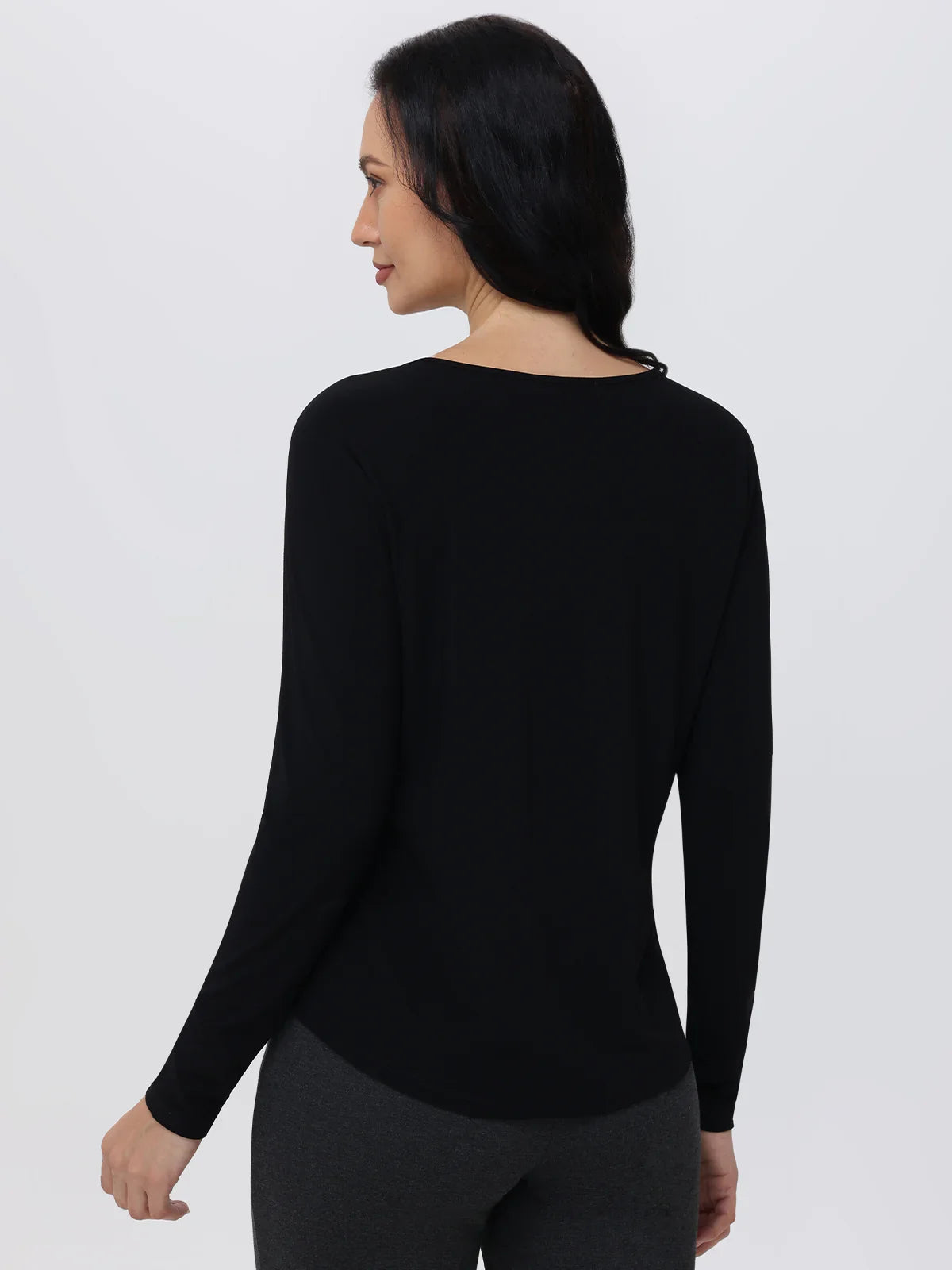 Ruched Shoulder Cool Feel Top