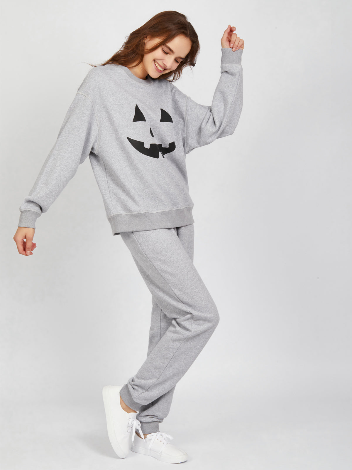 Jack O Lantern Graphic Sweatshirt