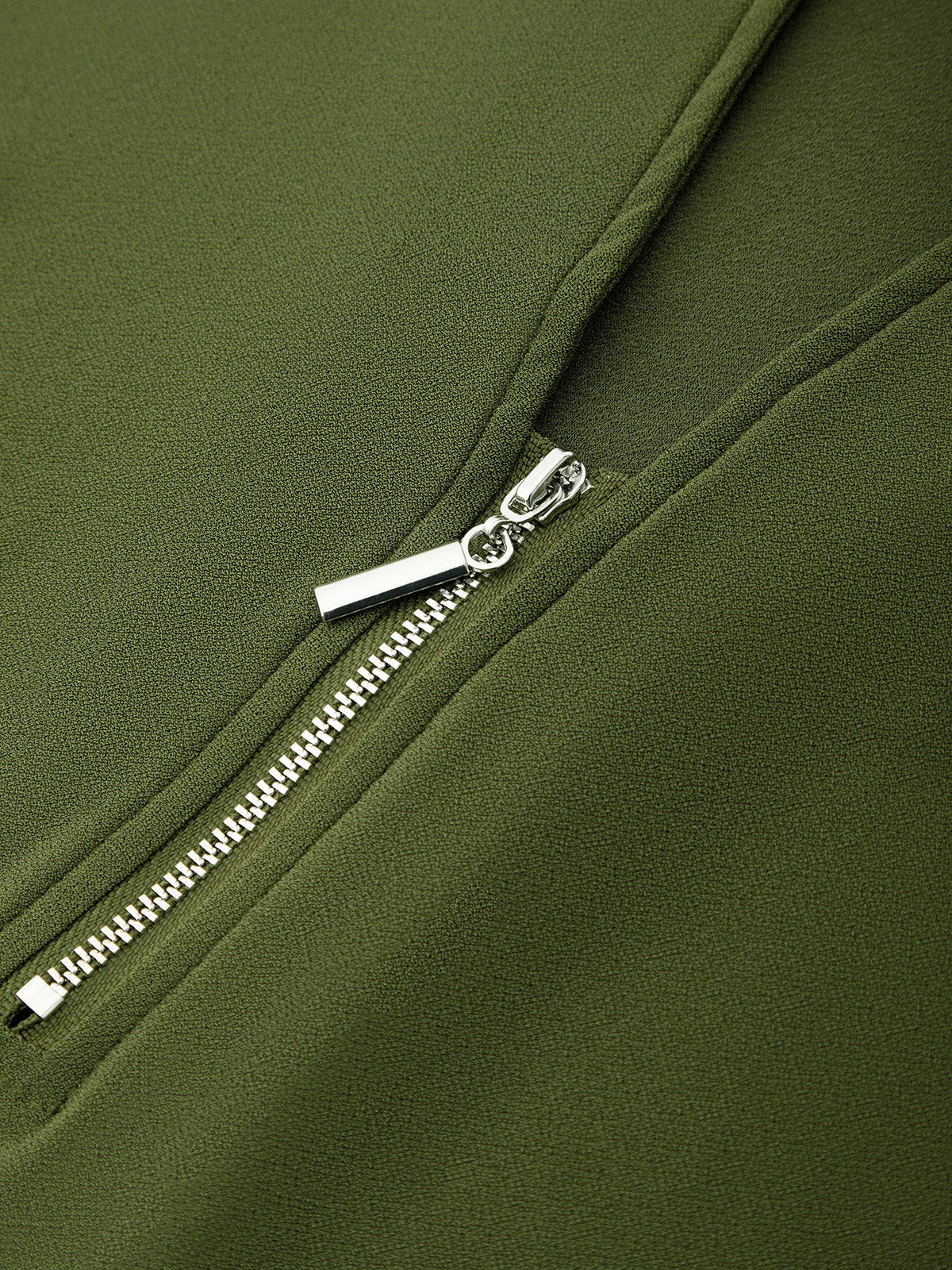 Zipper Neck Cool Feel Top