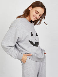 Jack O Lantern Graphic Sweatshirt