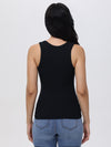 Rib Scoop Neck Tank Top