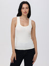 Rib Scoop Neck Tank Top