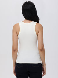 Rib Scoop Neck Tank Top