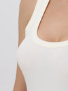 Rib Scoop Neck Tank Top