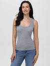 Rib Scoop Neck Tank Top