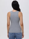 Rib Scoop Neck Tank Top