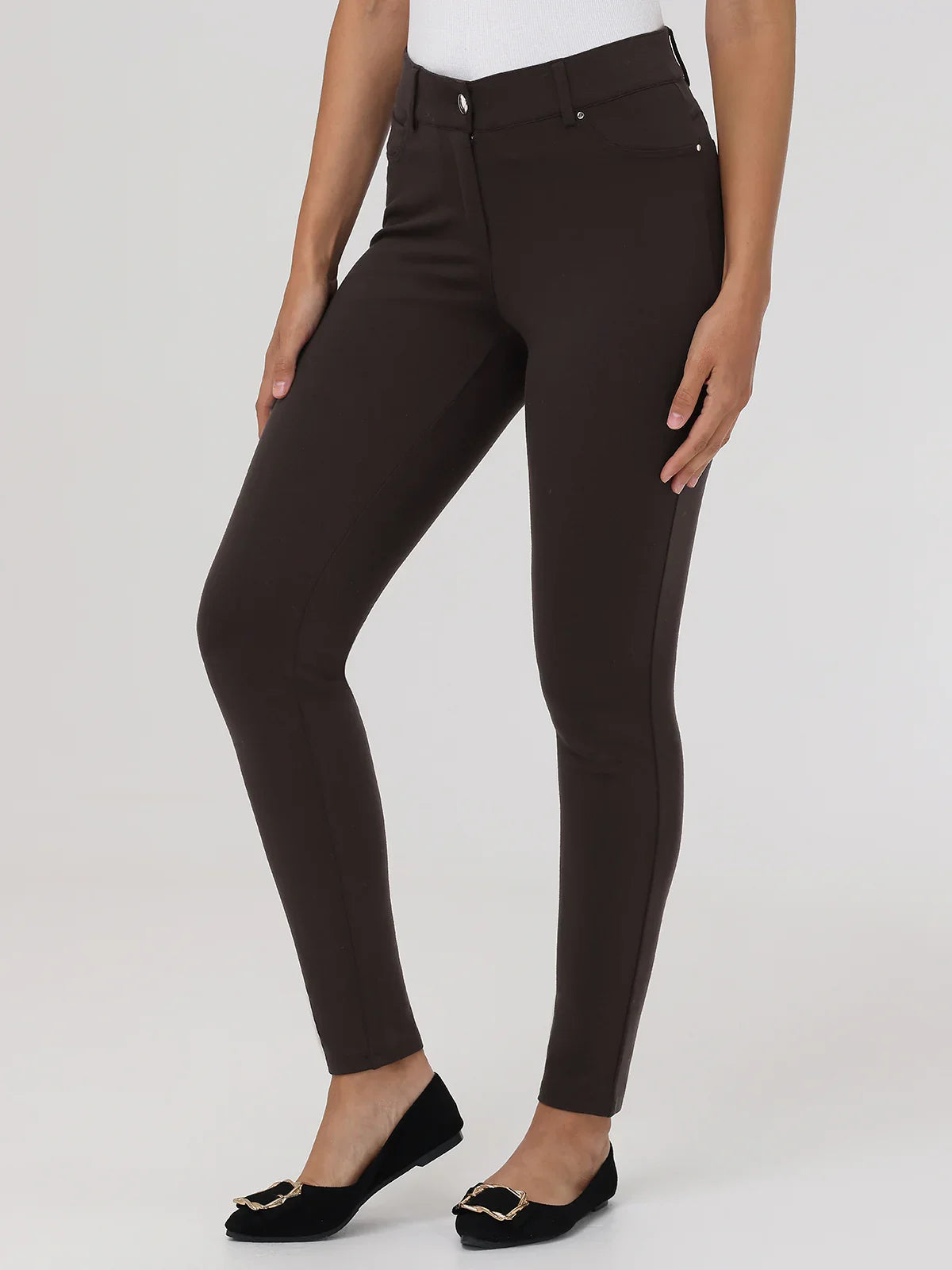 Luxe Ponte Skinny Leg Pants