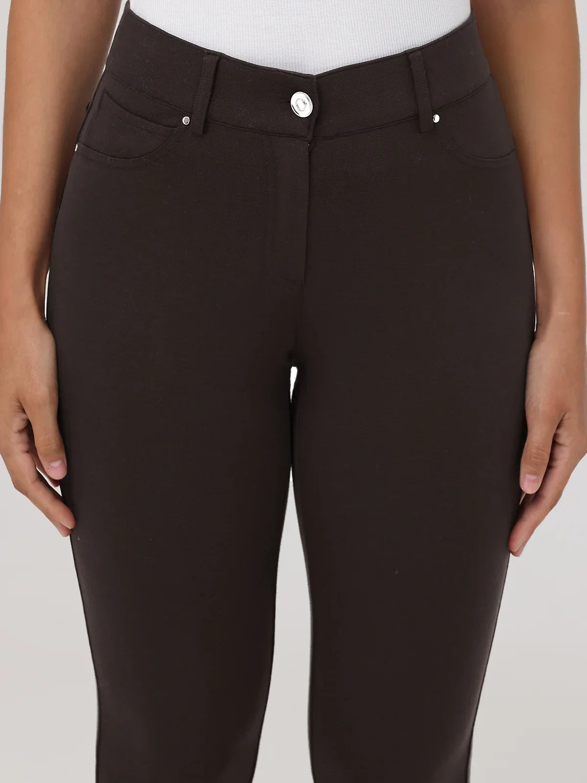 Luxe Ponte Skinny Leg Pants