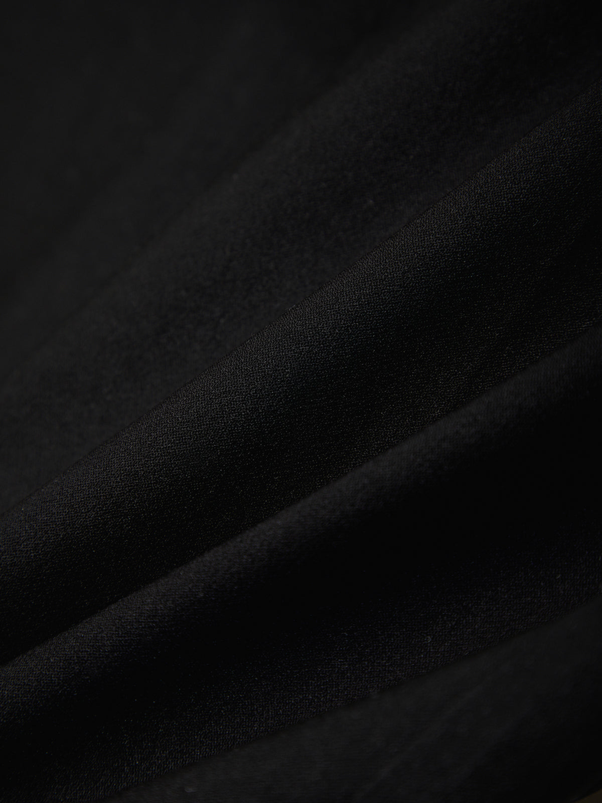Close-up of black fabric texture