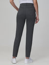 Luxe Ponte Five Pocket Stretch Straight Leg Little Black Pants