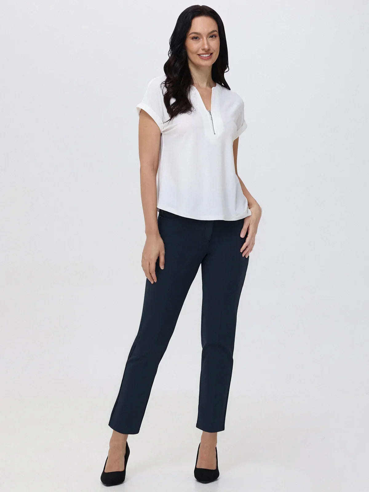 Luxe Ponte Straight Leg Pants