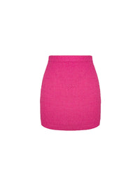 A-Line Tweed Skirt