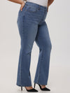 Plus Kick Out High Rise Jean In Light Wash