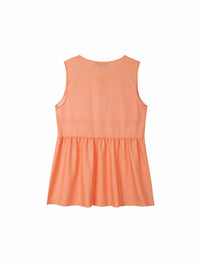 Peplum Lace Trim Tank