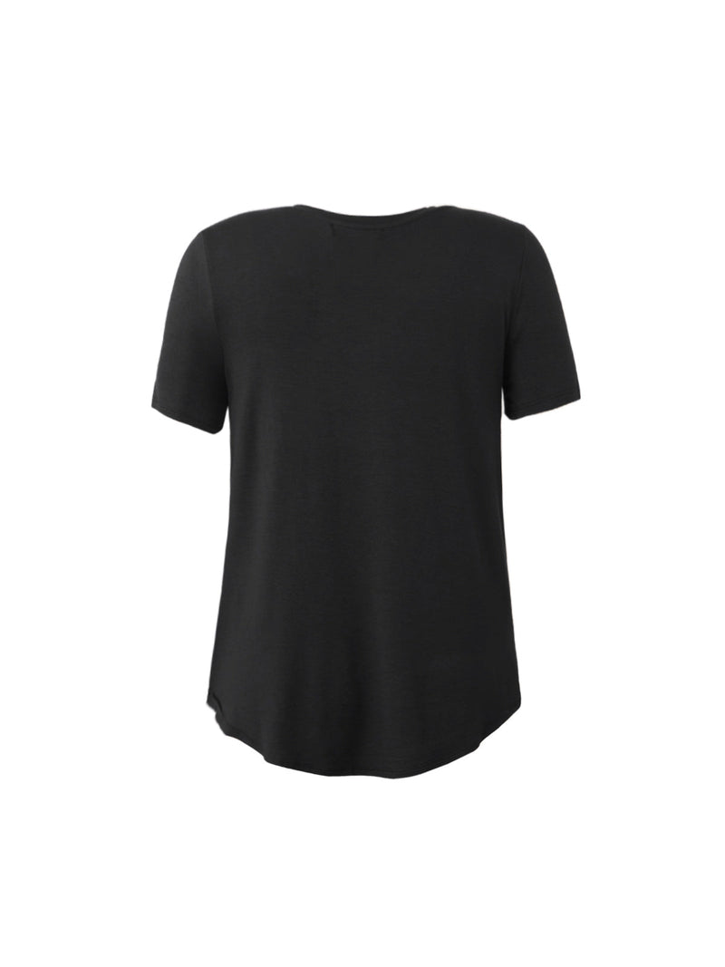 Short Sleeve V-Neck Tee