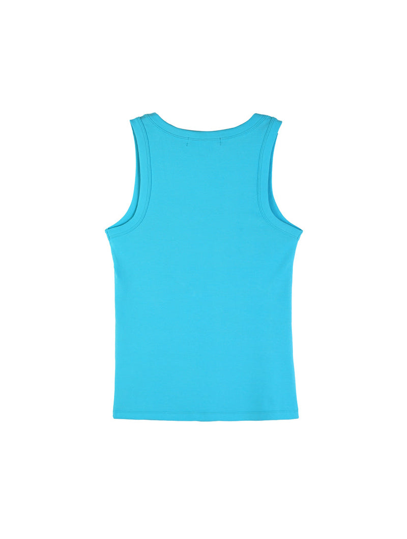 U-Neck Rib Tank