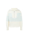 Half Zip Stripe Pullover