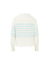 Half Zip Stripe Pullover