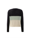 Colorblock V-Neck Pullover