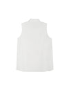 Sleeveless Linen Top