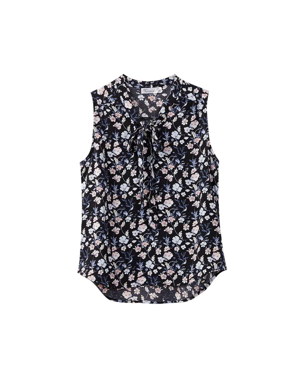 Cold Shoulder V-Neck Twist Front Top