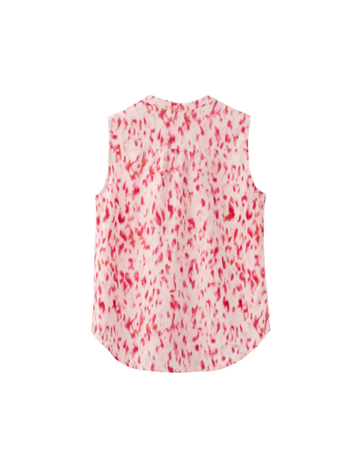 V-Neck Sleeveless Tie Top