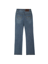 Front Pocket Flare Jeans