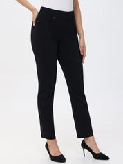 Petite Millennium Straight Leg Pull-On Pants