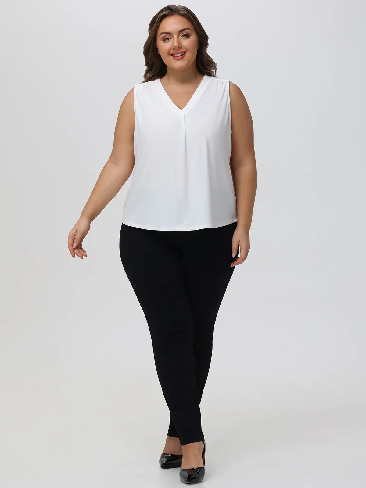Plus Ultra Stretch Straight Leg Pull-On Pants