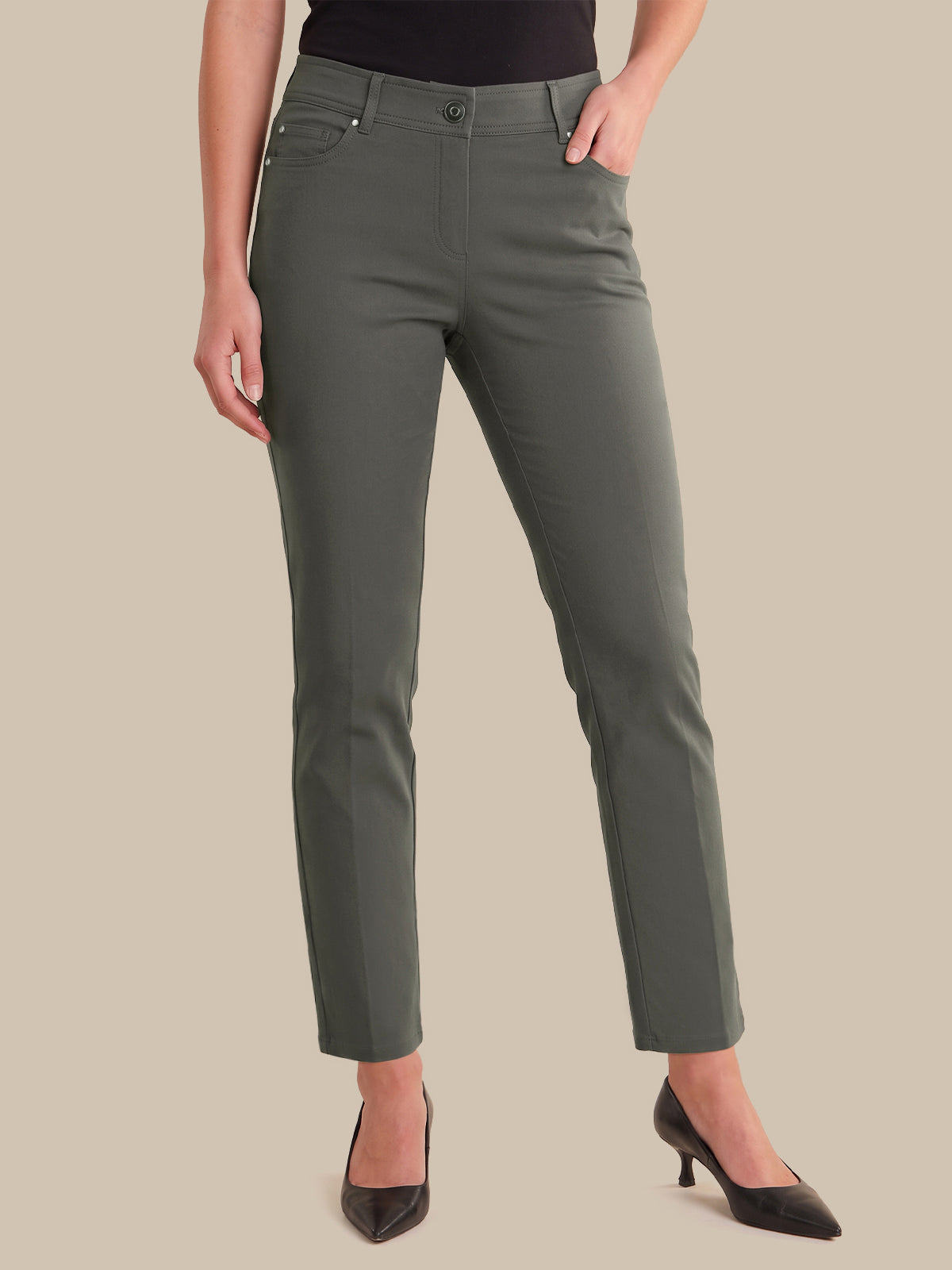Ultra Stretch Straight Leg Pants