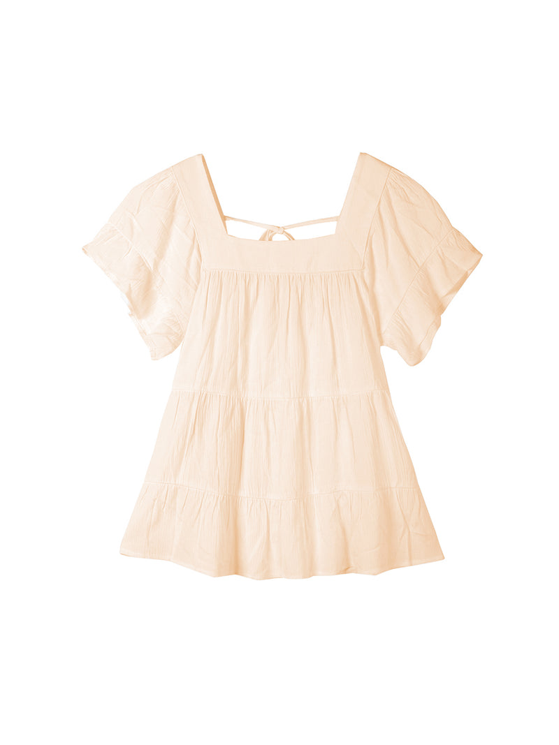 Tiered Babydoll Blouse