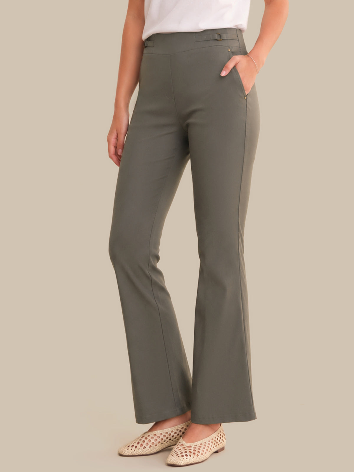 Ultra Stretch Bootcut Pull-On Pants