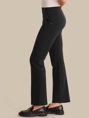 Luxe Stretch Bootcut Pull-On Pants