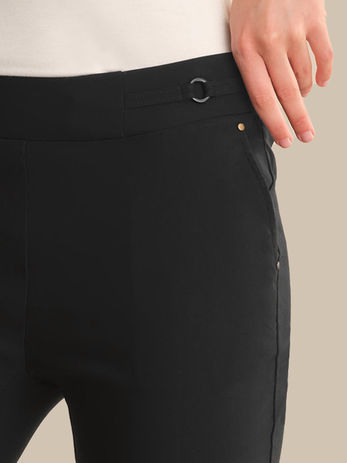 Luxe Stretch Bootcut Pull-On Pants