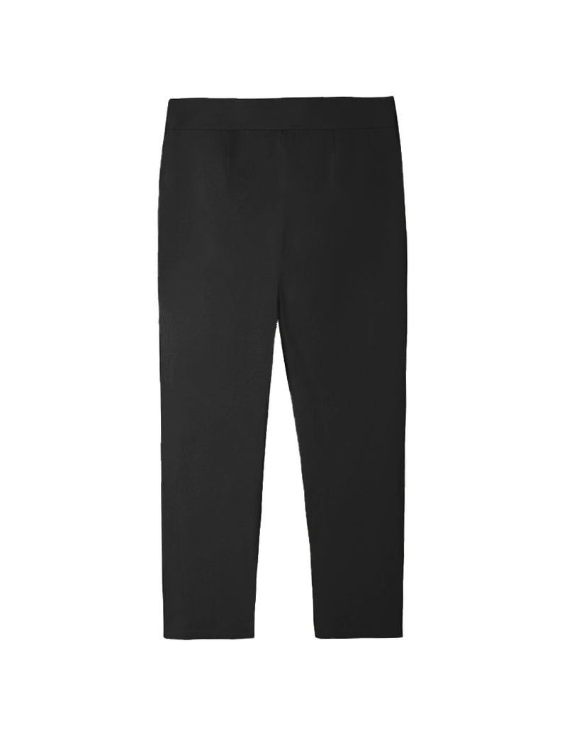 Plus Luxe Stretch Millennium Paperclip Grommet Ankle Pants