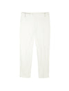 Plus Luxe Stretch Millennium Paperclip Grommet Ankle Pants