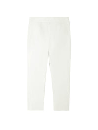 Plus Luxe Stretch Millennium Paperclip Grommet Ankle Pants