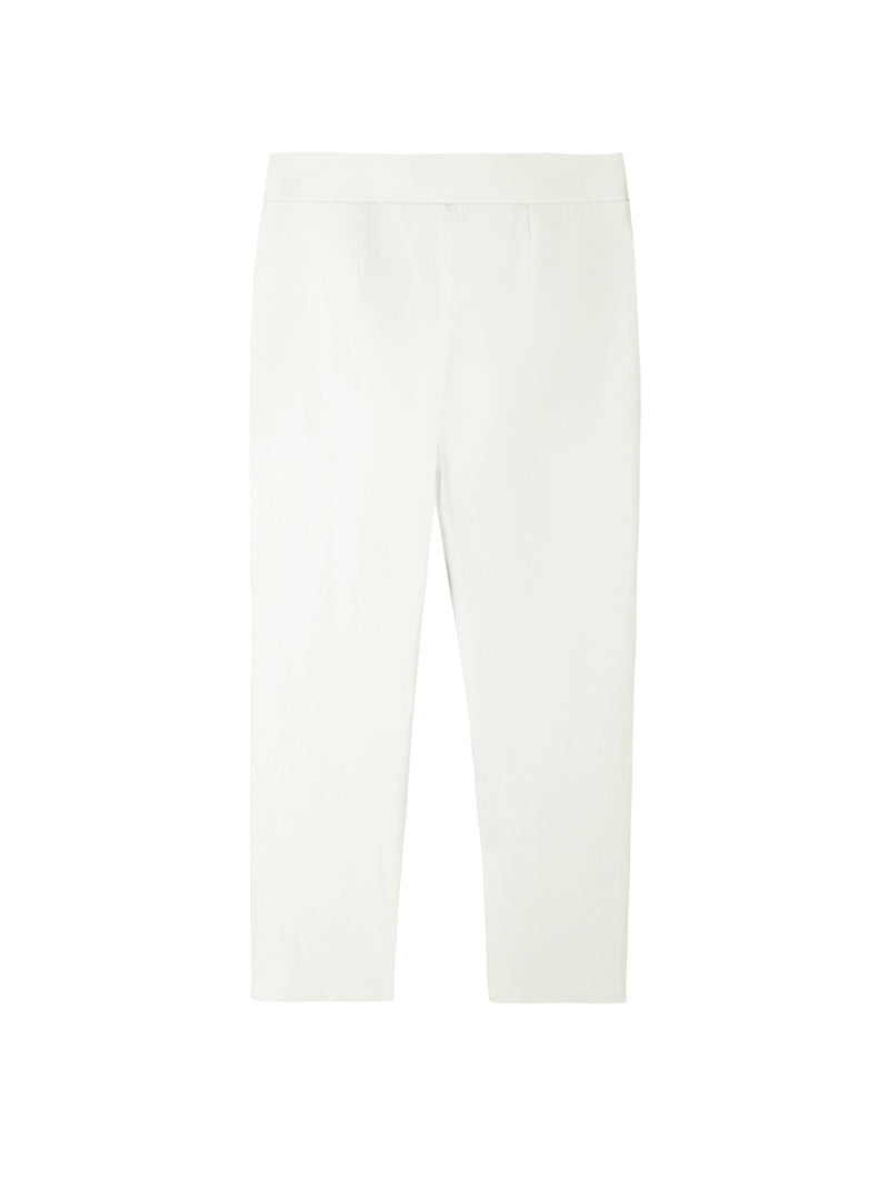 Plus Luxe Stretch Millennium Paperclip Grommet Ankle Pants