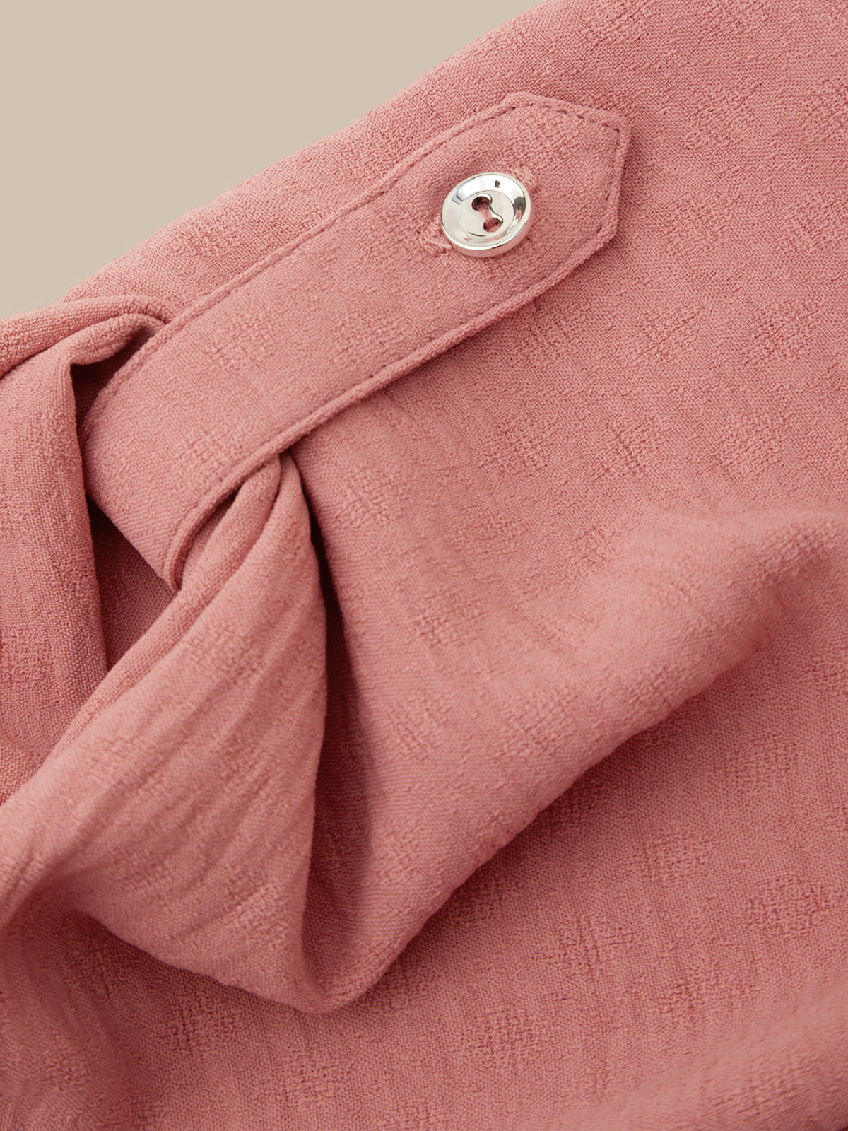 3/4 Sleeve Popover Blouse