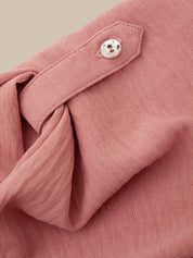 3/4 Sleeve Popover Blouse
