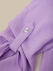 3/4 Sleeve Popover Blouse