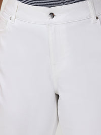 Plus Bootcut Mid Rise Jean In Ivory