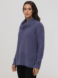 Chenille Turtleneck Sweater